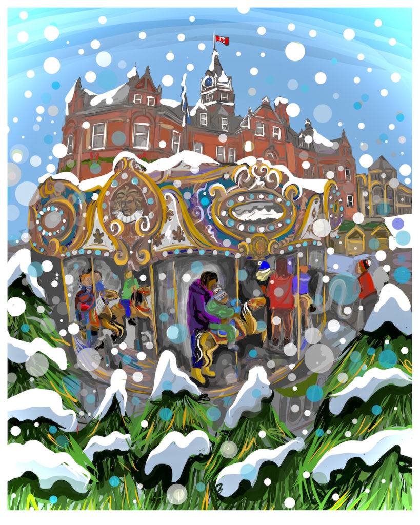 Winter Wanderland Stratford Carousel